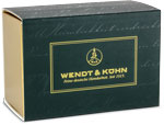 Wendt & Kühn Geschenke Karton grün-gold