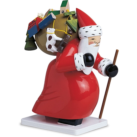 Großer Weihnachtsmann mit Spielzeug von Wendt & Kühn