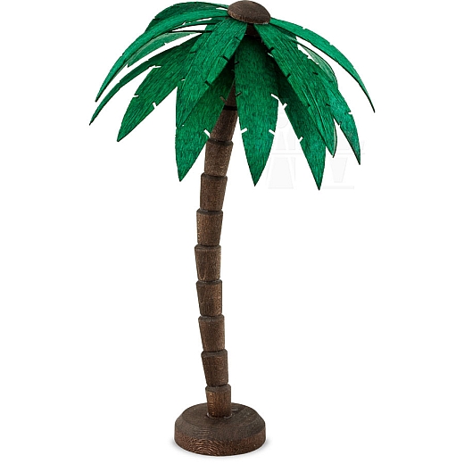 Palme klein gebeizt