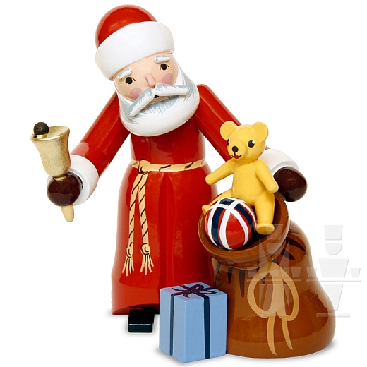 Weihnachtsmann mit Sack rot von Ulmik