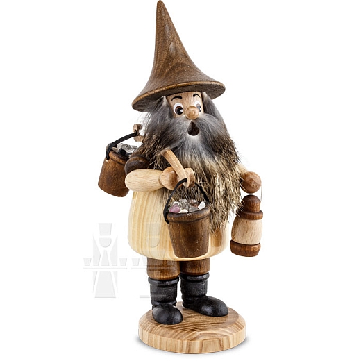 Smoker Mountain Gnome with bucket natural