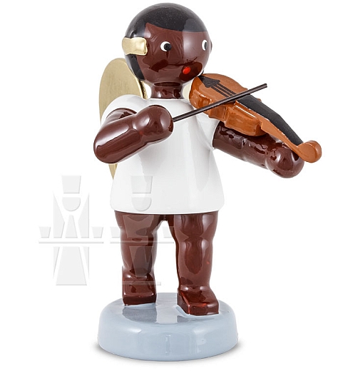 African angel with Violin 6 cm