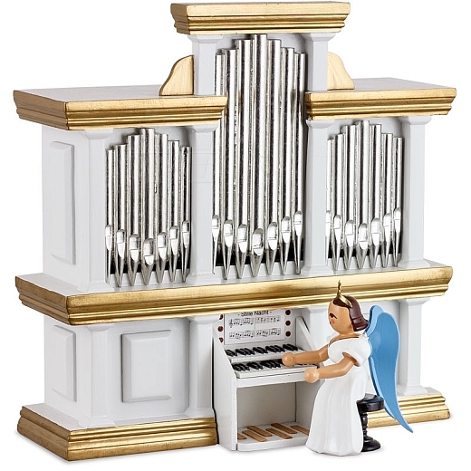 Angel long skirt at the organ