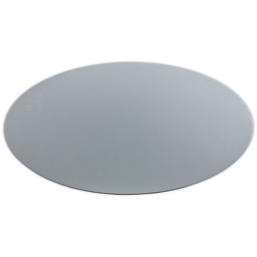 Decoration Plate OVAL grey