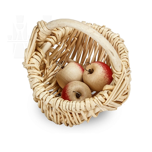 Basket with 3 Apples