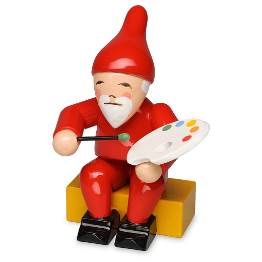 Gnome with Brusch and Palette