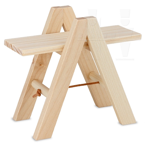 Folding ladder with two extension boards