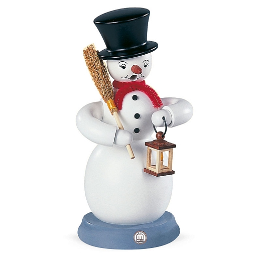 Smoker Snowman Male hand-painted