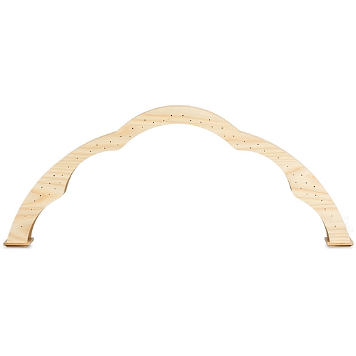 Cloud arch with LED lighting natural