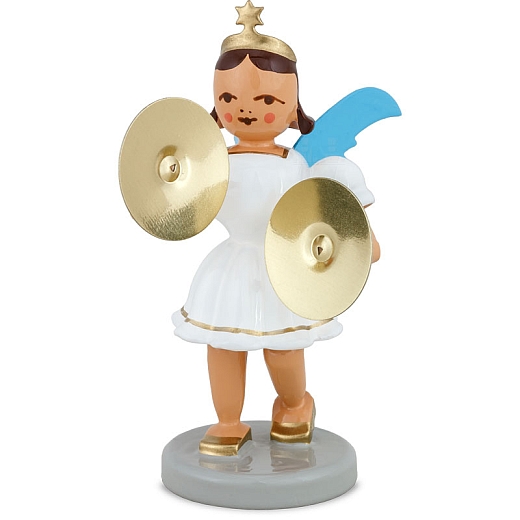 Angel short skirt white with Cymbal