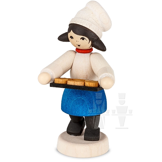 Baker girl with Tray stained from Ulmik