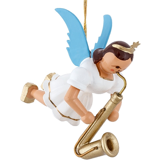 Floating Angel colored with Saxophone