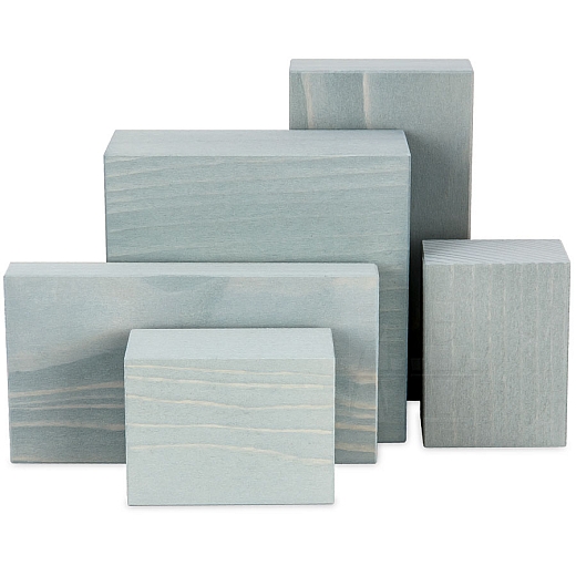 Deco Set blocks grey 5 pieces for Ore Mountains AllstarBand from Born Köhler