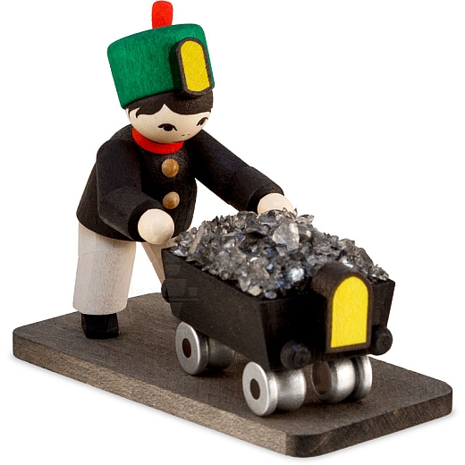 Winter child miner with minecart stained from Ulmik