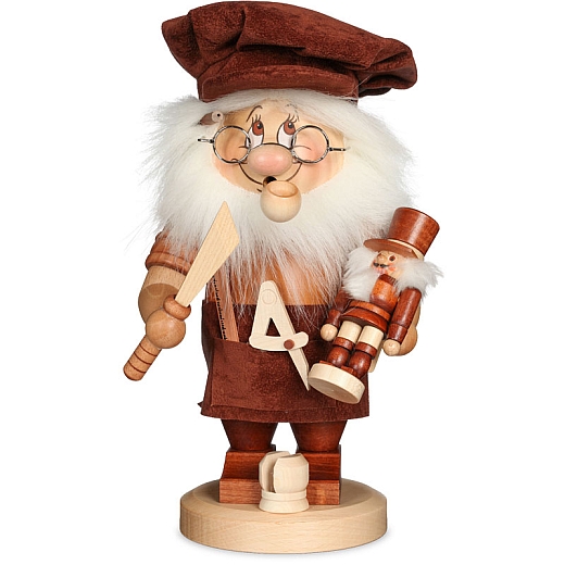 Smoking Man Gnome Nutcracker Maker