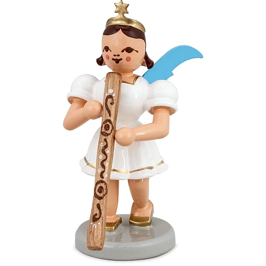 Angel short skirt white with Didgeridoo
