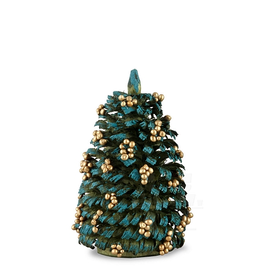 Weihnachtsbaum mit goldenen Kugeln 6 cm von Flade