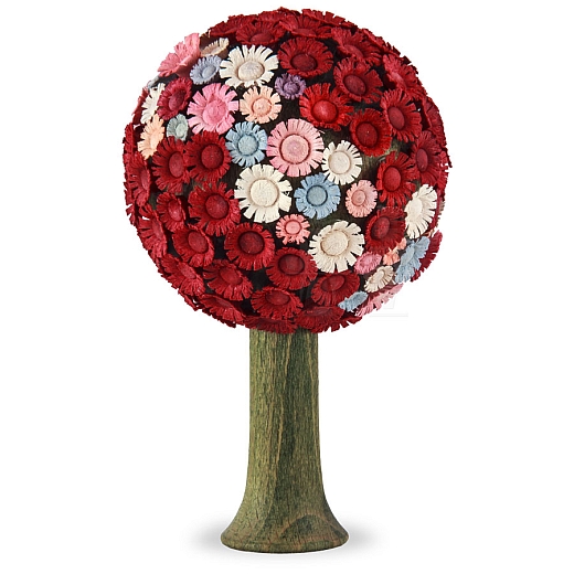 Blütenbaum rot/pastell 7,5 cm