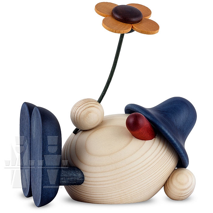 Björn Köhler Father Hanno Blue with Heart 15cm Large Egg Head from your local reseller NEW 