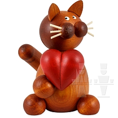 Cat Charlie with Heart