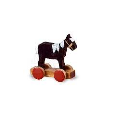 Pferdchen auf Räderbrett Miniatur von Flade