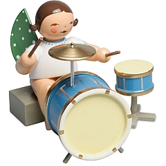 Angel with Two-piece Percussion sitting