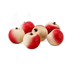 Äpfel 6 Stück ohne Haken für WICHTE von Näumanns