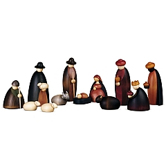 Krippenfiguren 12 teilig 17 cm groß von Björn Köhler