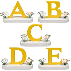 Buchstaben A bis Z mit Blumen von Wendt & Kühn